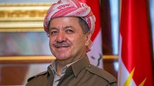 پەیامی سەرۆك بارزانی بەبۆنەی جەژنی (جەمایێ)ـی ئێزیدییەكان